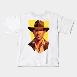 Classic Treasure Hunter - Indy Kids T-Shirt